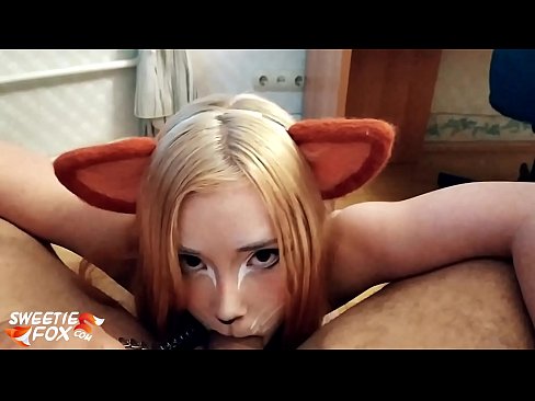❤️ Kitsune anameza mboo na kumeza mdomoni ❤️❌ ❤